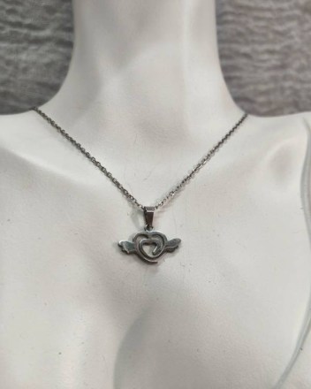 42 α   κολιε καρδια φτερα (1)